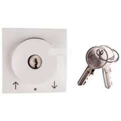 Berker S.1/B.3/B.7 Glas Element centralny łącznika żaluzjowego na klucz śnieżnobiały 10818989