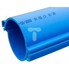 Rura dzielona gładka niebieska 110mm KHP 110 N /3m/