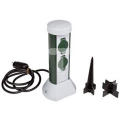 Słupek ogrodowy 2x2P+Z 16A/2P+Z IP44 077768200021