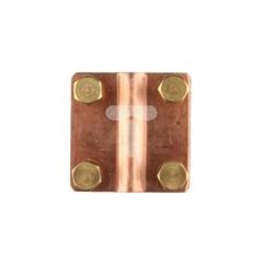 Złącze krzyżowe 4-otworowe miedziane 1.1 CU /90100103/