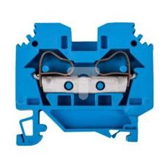 Złączka szynowa 2-przewodowa 10mm2 niebieska 284-104 