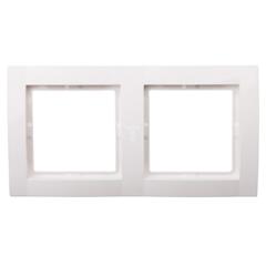 Fiorena Ramka podwójna biała 22011702