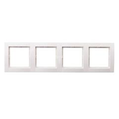 Fiorena Ramka poczwórna biała 22011902