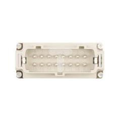 Wkład złącza 16P+PE męski 16A 500V EPIC H-BE 16 SS DR 10194000