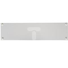 Osłona metalowa pełna 920x250mm BPZ-FP-1000/250-BL 108395