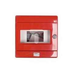 Szafka do wyłącznika p.poż. 1x8 moduły natynkowa czerwona 42 RV GW42202