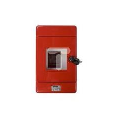Szafka do wyłącznika p.poż. 1x4 moduły natynkowa czerwona 42 RV GW42206