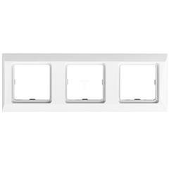 Optima Ramka potrójna biała 12011802