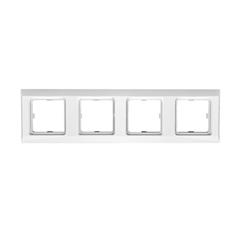Optima Ramka poczwórna biała 12011902