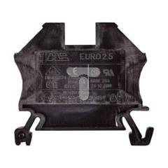 Złączka szynowa gwintowa ZSG ( ZUG ) 2,5mm2 czarny 43408BK 