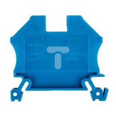 Złączka szynowa gwintowa ZSG ( ZUG ) 6,0mm2 niebieska mini 43407BL 