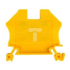 Złączka szynowa gwintowa ZSG ( ZUG ) 6,0mm2 zółta mini 43407N 