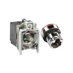 Przycisk sterowniczy 22mm czerwony z samopowrotem z podświetleniem 1Z 1R XB4BW34B5
