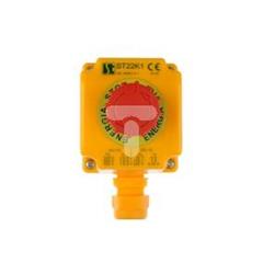 Kaseta z przyciskiem bezpieczeństwa przez obrót 1Z 1R IP65 ST22K1\08-1