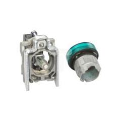 Lampka sygnalizacyjna 22mm zielona 24V AC/DC LED XB4BVB3