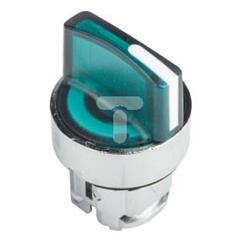 Napęd przełącznika 3 położeniowy zielony z podświetleniem bez samopowrotu ZB4BK1333