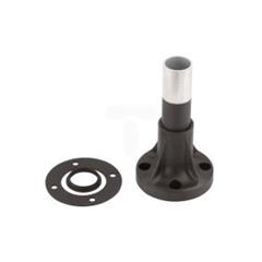 Podstawa z tulejką 120mm czarna metal XVBZ02