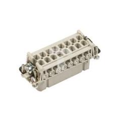 Wkład złącza 16P+PE żeński 16A 250V EPIC H-A 16 BS 10531000