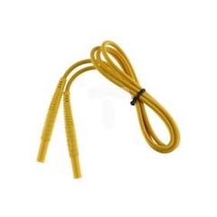 Przewód pomiarowy 1,2m żółty /wtyki bananowe/ WAPRZ1X2YEBB