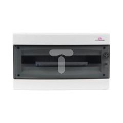 Rozdzielnica modułowa 1x18 podtynkowa /transparentna/ IP40 ECM18PT-S DIDO 001101074