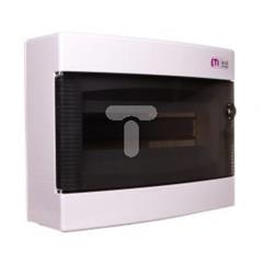 Rozdzielnica modułowa 1x12 natynkowa /transparentna/ IP40 ECT12PT DIDO 001101001