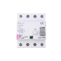 Wyłącznik różnicowoprądowy 4P 25A 0,03A typ AC EFI6-4 002062137