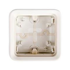 PLEXO55 Puszka natynkowa pojedyncza biała 069689