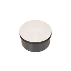 Puszka podtynkowa 80mm czarna z pokrywą PO80