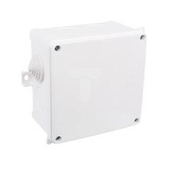 Puszka n/t hermetyczna pusta 112x112x63mm IP55 biała N 110x110 35130206