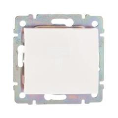 VALENA Łącznik jednobiegunowy biały 774401