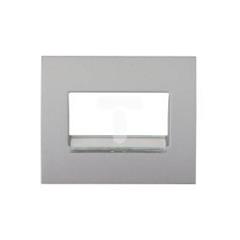 SISTENA LIFE Plakietka gniazda teleinformatycznego metalic 771375