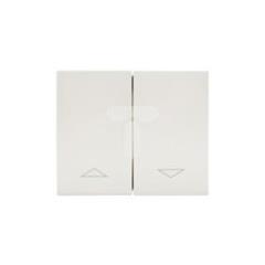 SISTENA LIFE Klawisz żaluzjowy podwójny pearl 771514