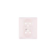 SISTENA LIFE Plakietka gniazda podwójnego arctic 771035