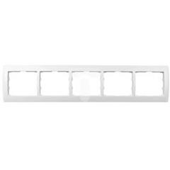 SISTENA LIFE Ramka pięciokrotna pozioma arctic 771005