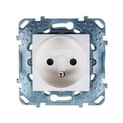 Unica Plus Gniazdo pojedyncze z/u 16A IP20 piaskowy MGU50.039.25Z