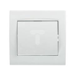 Anya Łącznik jednobiegunowy 10AX z ramką biały AYA0100121