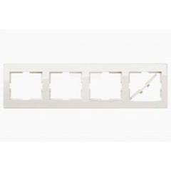 Anya Ramka poczwórna kremowa pozioma AYA5800723