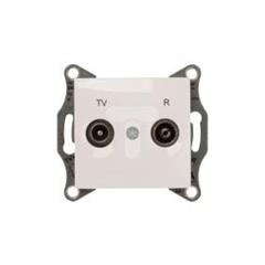 Sedna Gniazdo antenowe RD/TV końcowe białe SDN3301621