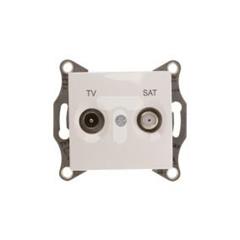 Sedna Gniazdo antenowe TV/SAT końcowe 1dB białe SDN3401621