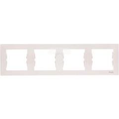Sedna Ramka poczwórna kremowa pozioma SDN5800723