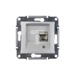 Sedna Gniazdo komputerowe pojedyncze RJ45 kat.5e FTP aluminium SDN4500160