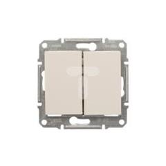 Anya Łącznik świecznikowy 10AX bez ramki kremowy IP20 AYA0300323