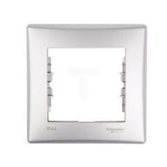 Sedna Ramka pojedyncza aluminium IP44 SDN5810160
