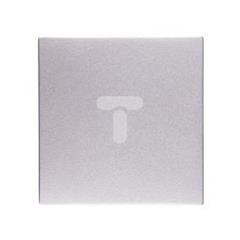 Merten System M Klawisz pojedynczy uniwersalny aluminium MTN433160