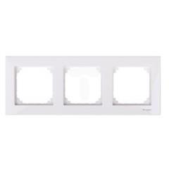 Merten System M Ramka potrójna pozioma i pionowa biel polarna MTN515319
