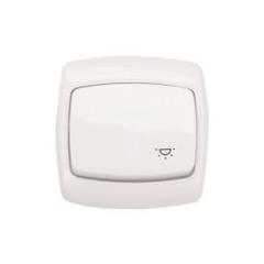 Bingo Przycisk /światło/ biały WPt-6B WPT6B01