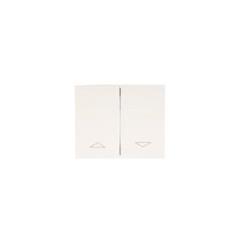 SISTENA LIFE Klawisz żaluzjowy podwójny arctic 777014