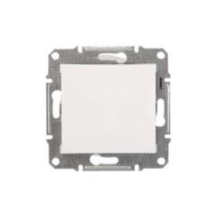 Sedna Łącznik jednobiegunowy 10AX biały IP44 SDN0100321