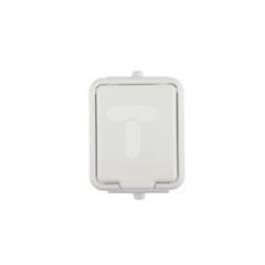 Cedar Gniazdo hermetyczne pojedyncze z/u 16A IP44 białe Nt-130H NT130H01