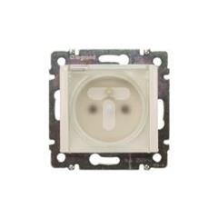 VALENA Gniazdo hermetyczne pojedyncze z/u 16A IP44 kremowe 774121